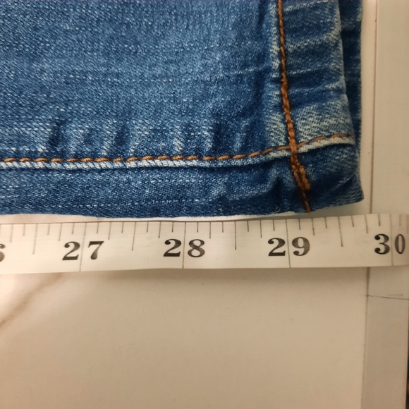 Torrid Denim Jeans Womens 12 Blue Boyfriend Mid Rise Medium Wash 34x30 - Picture 8 of 12
